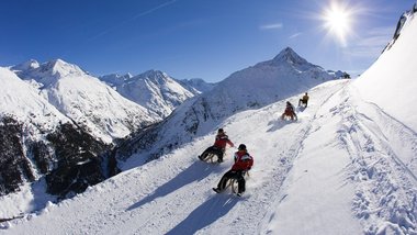 Rodeln in Sölden